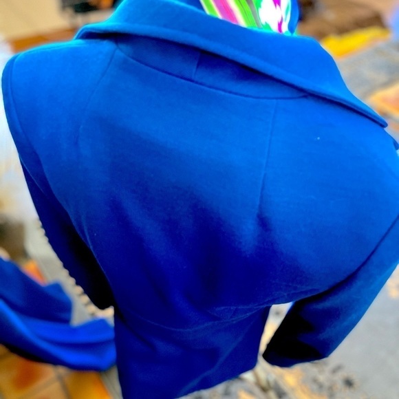 VINTAGE INDIGO POLYESTER JACKET - Picture 4 of 6